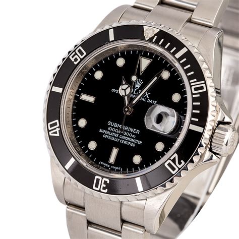 16610 rolex submariner 2007|Rolex 16610 price chart.